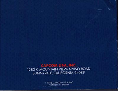 Bionic Commando back page!