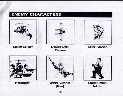Bionic Commando manual page 18!